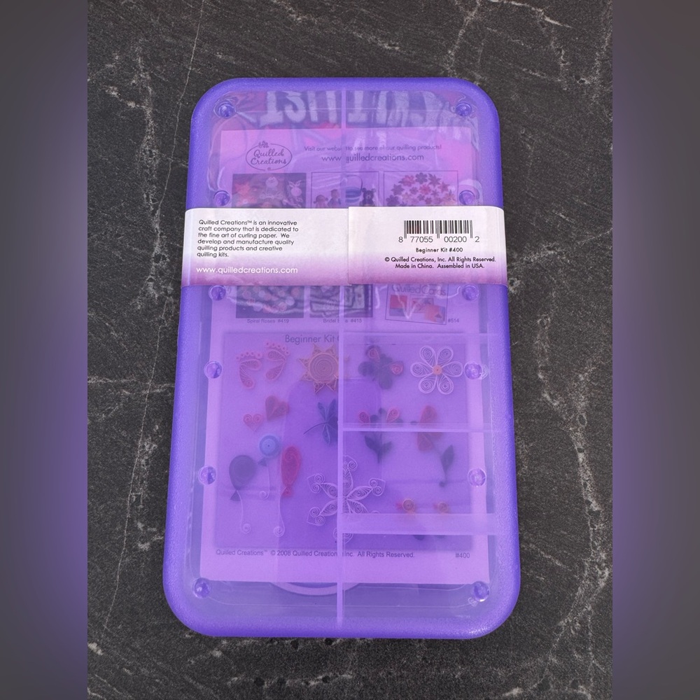 Purple Beginner Arts & Crafts Office Kit - Picture 3 of 4